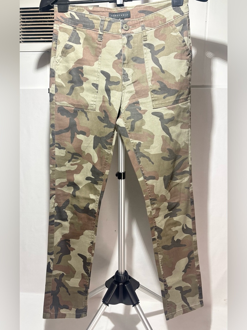Sanctuary Women's Skinny Camo Jeans - Green/Tan/Brown